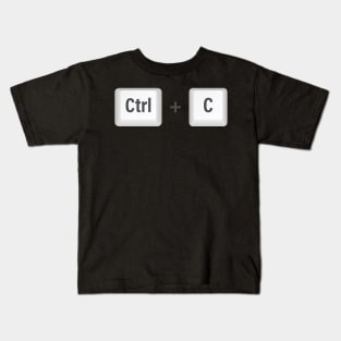 Ctrl C Kids T-Shirt